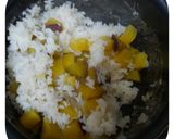 ホクホクさつまいもご飯作り方5写真