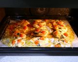 簡単!鶏むねピザ☆生地不要作り方5写真