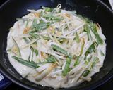 簡単！もちもち☆ニラもやしのチヂミ作り方3写真