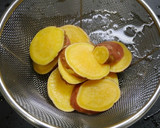 簡単！安納芋で揚げない大学いも作り方2写真