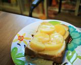 柿チーズトースト作り方2写真
