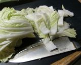 白菜と里芋のトロトロリゾット作り方1写真
