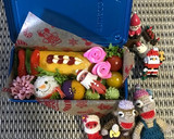 【簡単】キャラ弁 おかず なると 薔薇作り方11写真