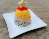 ミニクリスマスツリー寿司作り方15写真