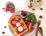 簡単♡ゆで卵deかわいい♡雪だるま♡作り方10写真