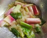 天栄赤ねぎのみぞれ和え作り方4写真