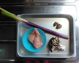 天栄赤ネギのとろ～り鶏粥作り方1写真