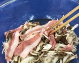 電子レンジだけ♪ごぼうのワンボウルパスタ作り方4写真