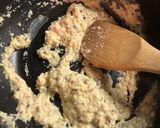 酒粕カルボナーラソースの豆腐ステーキ作り方5写真