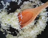 あたた生だしでオニオンハンバーグ作り方2写真