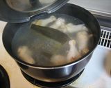 風邪撃退チキンねぎスープ作り方2写真