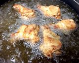 簡単☆クリスマス用カリカリフライドチキン作り方6写真