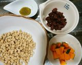 犬ご飯　ビッツと南瓜のグリーンスープかけ作り方1写真