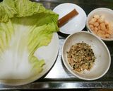 犬ご飯 ロール白菜作り方1写真