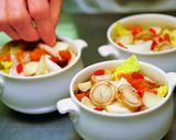 大和野菜たっぷりの「食べる」蒸しスープ作り方6写真