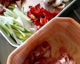 塩麹ペペロンチーノ！作り方1写真