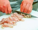 鰆の若草蒸し宇陀金ごぼうのあんかけ作り方4写真