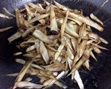 ごぼうのバルサミコソテー蓮根チップス添え作り方7写真