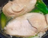 柔らかよだれ鶏*ネギだれ*作り方5写真