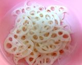 ごぼうのバルサミコソテー蓮根チップス添え作り方3写真