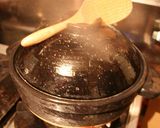 圧釜土鍋で炊く玄米作り方1写真
