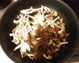 男のきくらげキノコパスタ作り方3写真