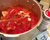 材料3個♪圧力鍋つゆだく手羽元のトマト煮作り方3写真