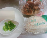 ヘルシー！焼き舞茸とえのきの おろし煮作り方1写真