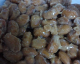 納豆のかき揚げ：混ぜて油で揚げ焼き作り方1写真