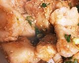 鶏胸肉のネギ甘酢ソース作り方4写真
