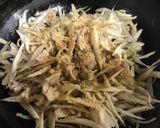 豚バラとごぼうの甘辛炒め作り方8写真