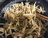 豚バラとごぼうの甘辛炒め作り方9写真