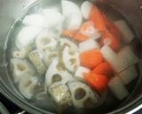 簡単♪鶏手羽元と根菜のさっぱり煮作り方4写真