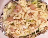 白ネギとホタテの塩麹焼き作り方3写真
