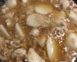 冷凍里芋と鶏ひき肉のあったか煮物作り方3写真