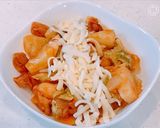 旨い！レンジで簡単、チーズタッカルビ丼！作り方8写真