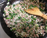 大根葉＆皮で作る肉そぼろ丼（温玉のっけ）作り方8写真