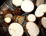皮むき簡単！里芋の明太ポテトサラダ作り方2写真