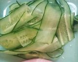 さっぱりキャベツの手巻き酢の物作り方1写真