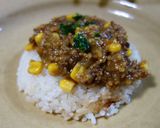 フライパンでドライカレー作り方6写真