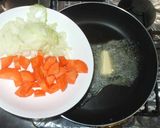 麦ご飯と茸鶏肉のピラフ♪簡単フライパンで作り方4写真