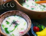 簡単!お餅入りでトロトロな七草粥♪作り方1写真