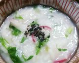 簡単!お餅入りでトロトロな七草粥♪作り方9写真