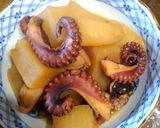 タコと大根の柔らか煮作り方9写真