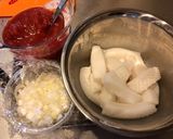 イカのトマトチリソース煮作り方3写真