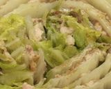 ［豚と白菜ミルフィーユ鍋 水菜シャキッ］作り方4写真