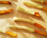 ホワイトデー＊簡単♪チョコがけ芋けんぴ作り方6写真