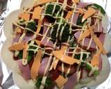 餃子の皮でヘルシーダイエットピザ作り方4写真