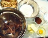 ✔しっとりふわっ。チョコレートブラウニー作り方1写真