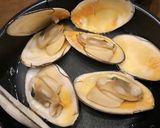 姫貝（シロガイ、サラガイ）の酒蒸し作り方2写真